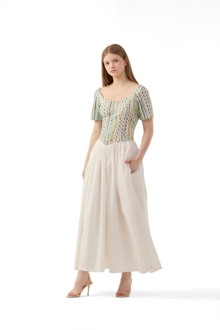 Vestido Maquinetado
