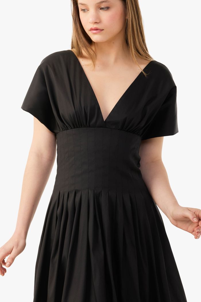 Minidress Vortex Preto