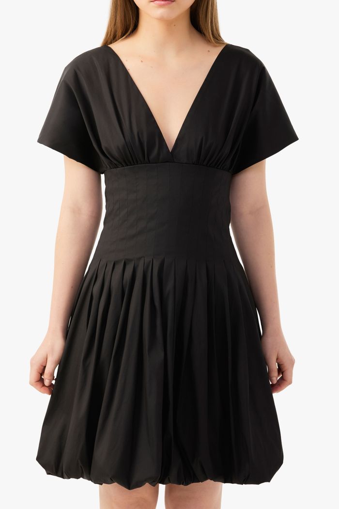 Minidress Vortex Preto