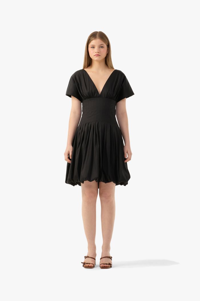 Minidress Vortex Preto