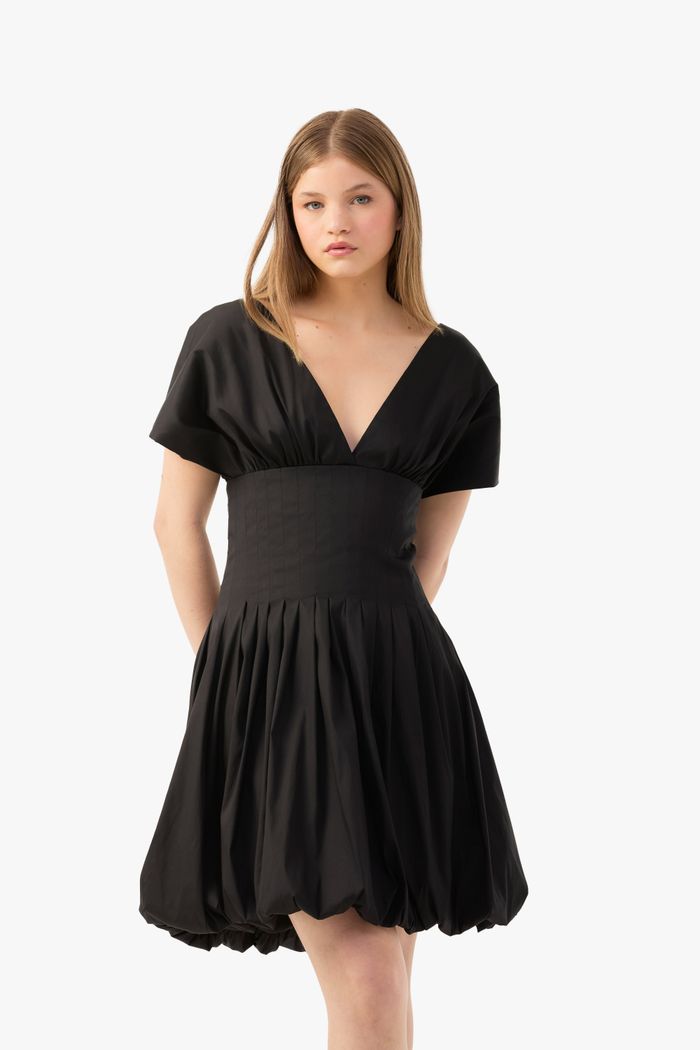 Minidress Vortex Preto