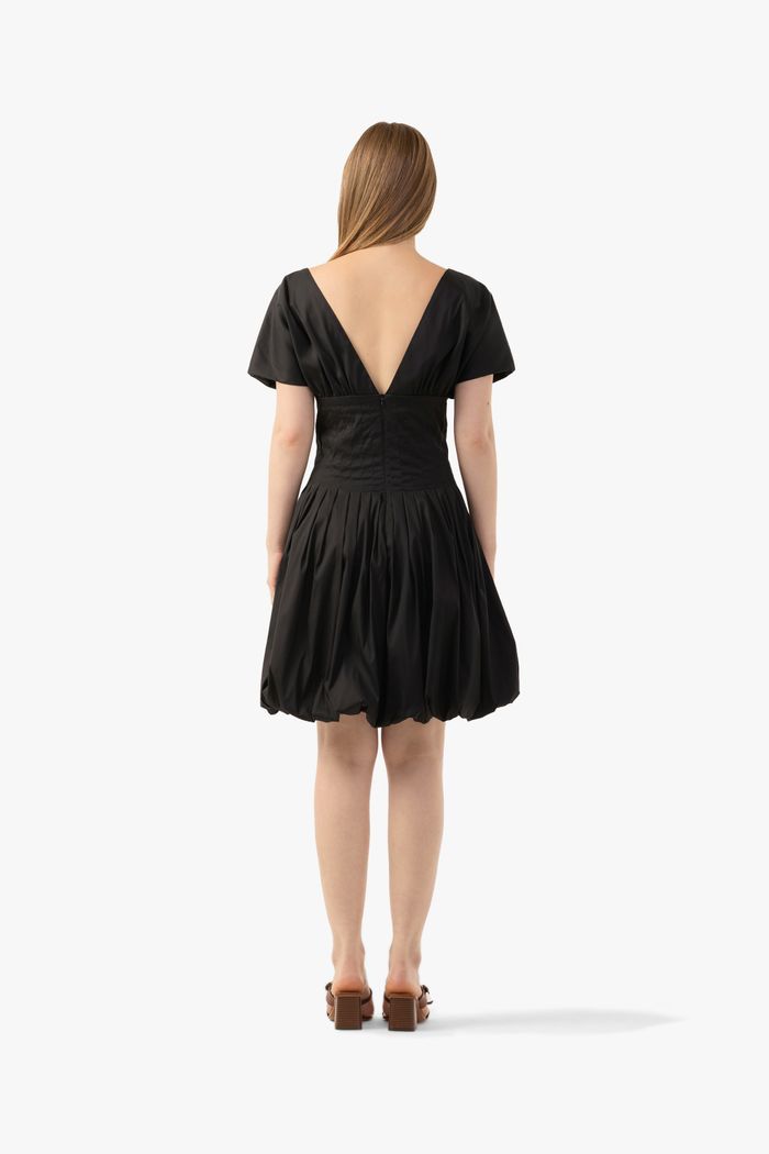 Minidress Vortex Preto