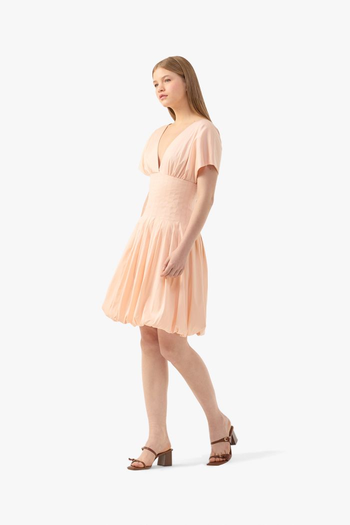 Minidress Vortex Salmon