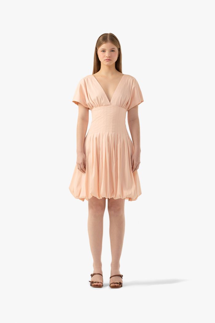 Minidress Vortex Salmon