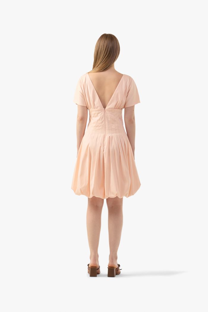 Minidress Vortex Salmon