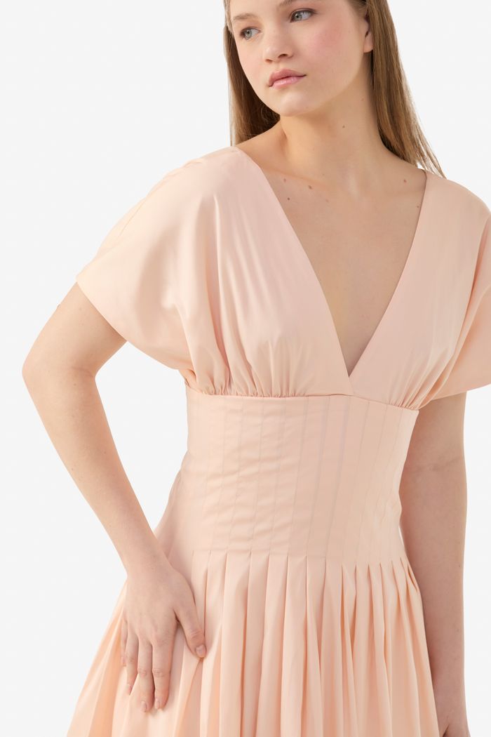 Minidress Vortex Salmon