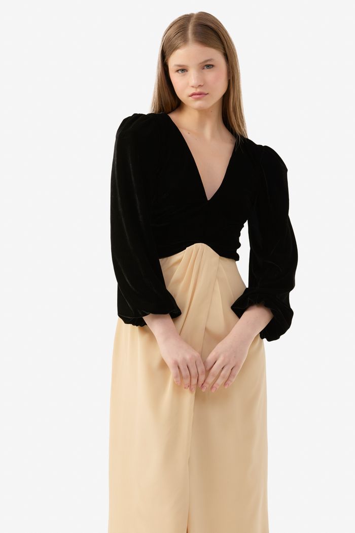 Vestido Solis Veludo