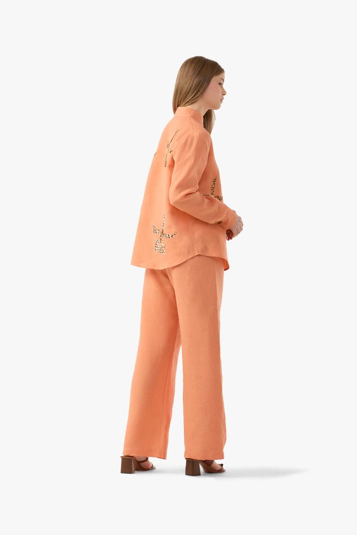 Calça Leopard Orchid Laranja