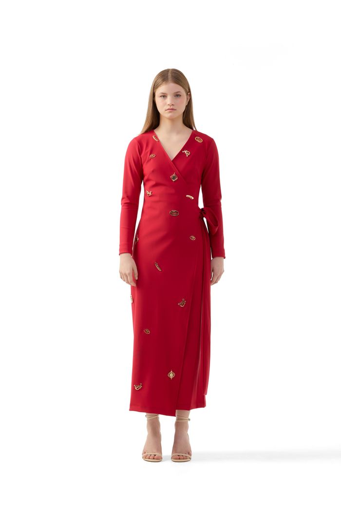 Wrap Dress Vulva