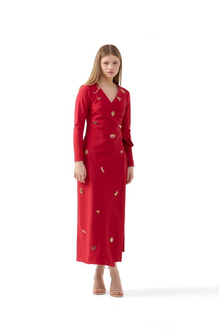 Wrap Dress Vulva
