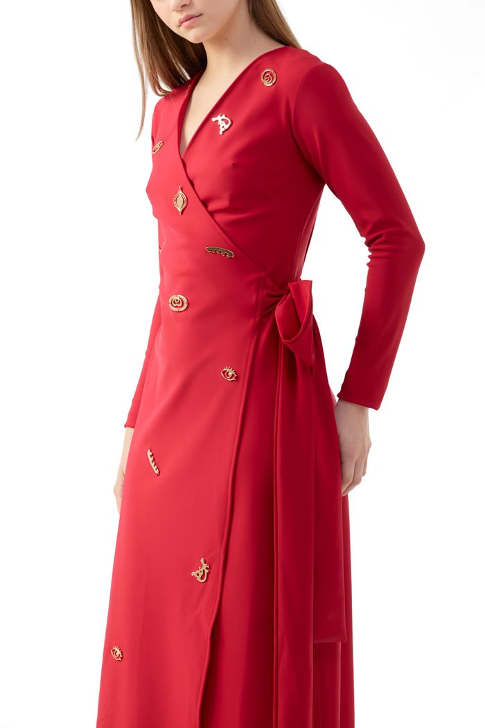 Wrap Dress Vulva