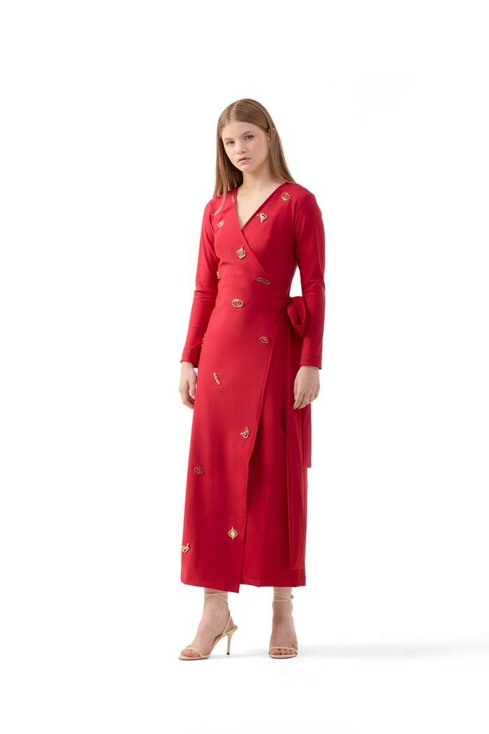 Wrap Dress Vulva