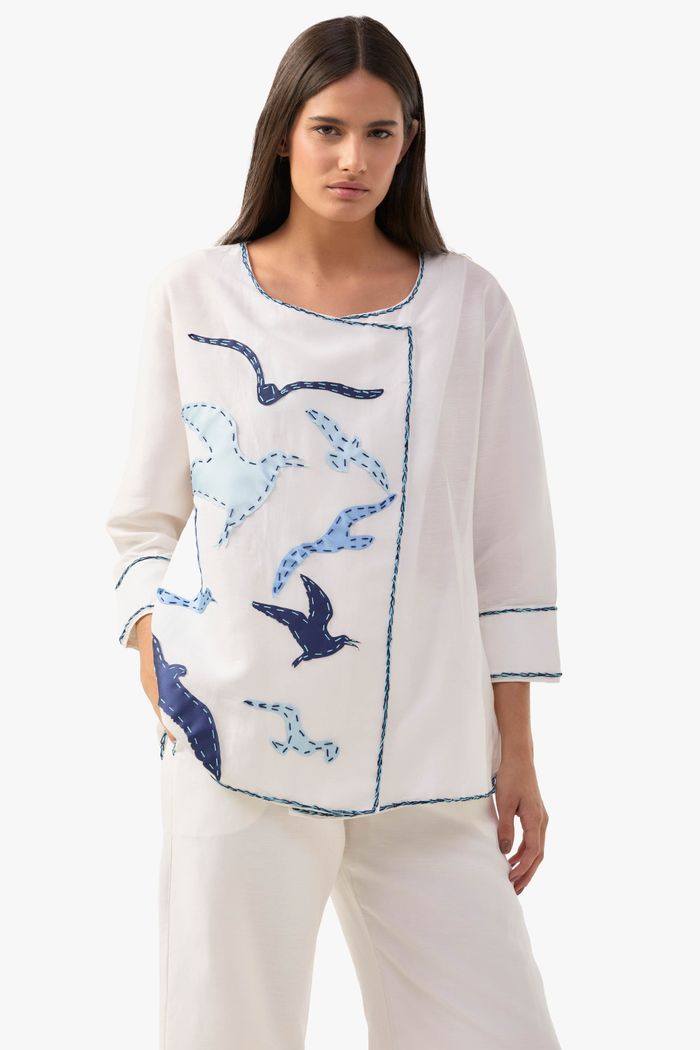 Camisa Pássaros