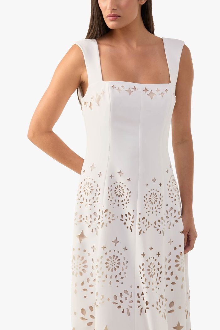Vestido Laser Longo