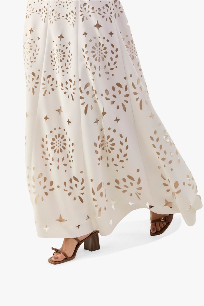 Vestido Laser Longo