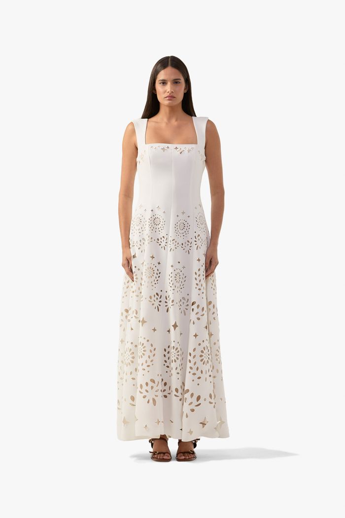 Vestido Laser Longo