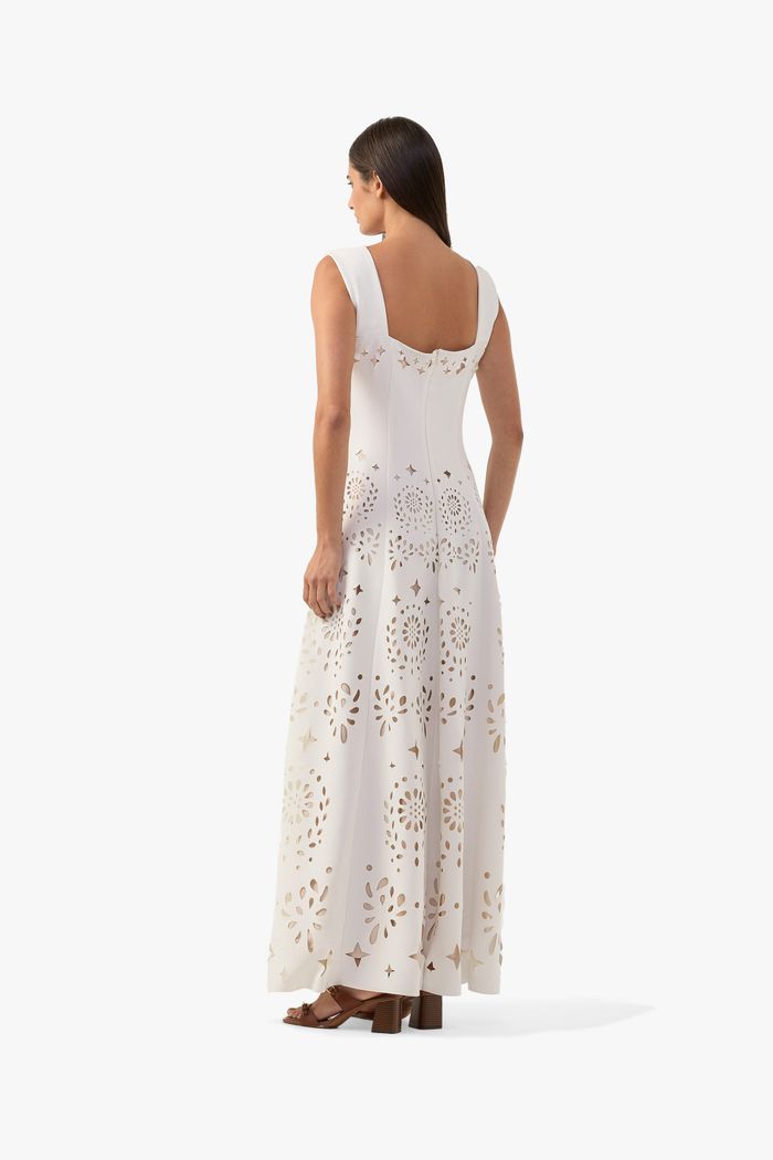 Vestido Laser Longo