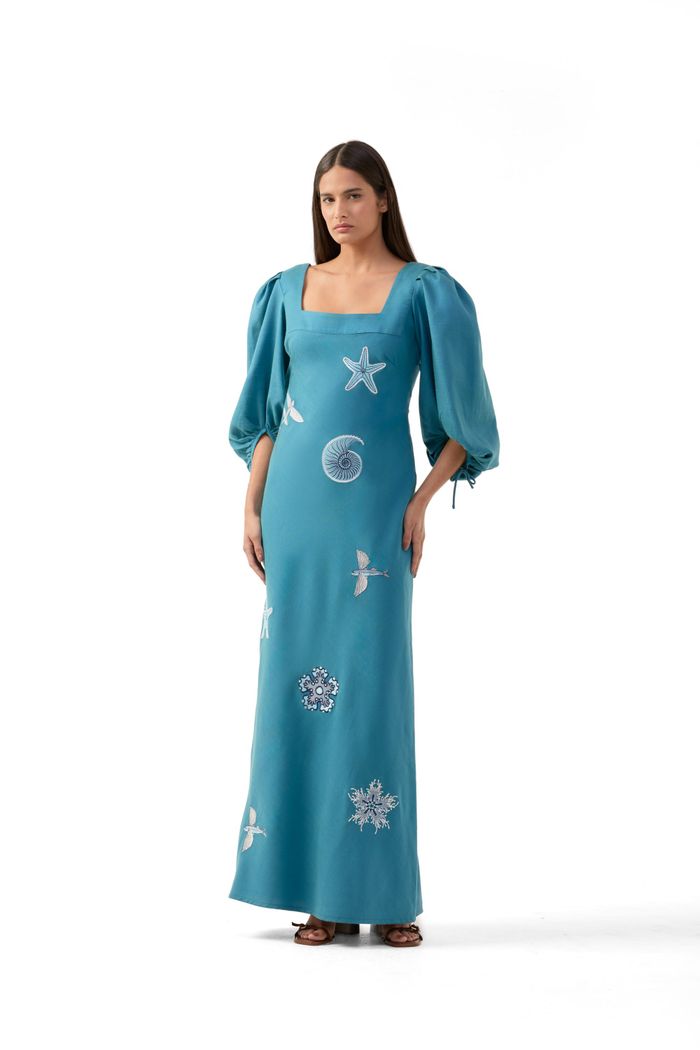 Vestido Longo Netuno