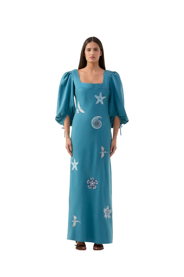 Vestido Longo Netuno