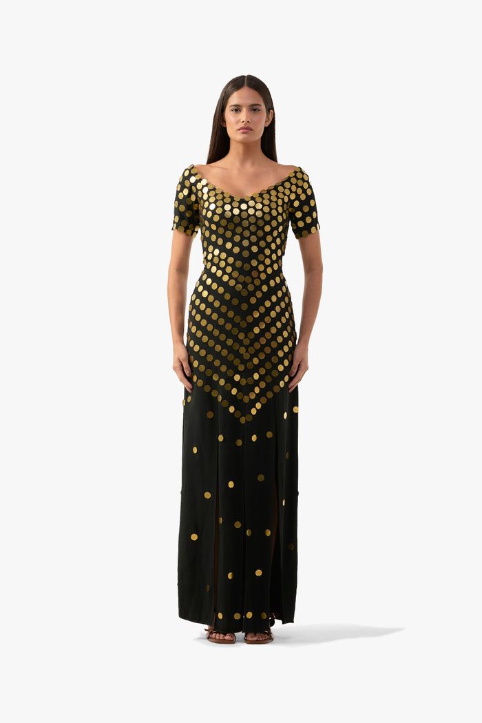 Vestido Veneza Moedas