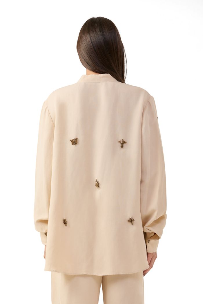 Camisa Linho Animaux