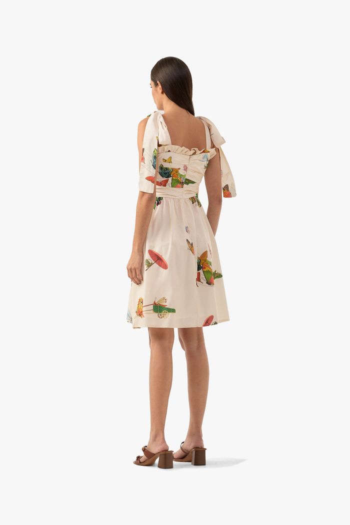 Minidress Petit Animaux Ivory