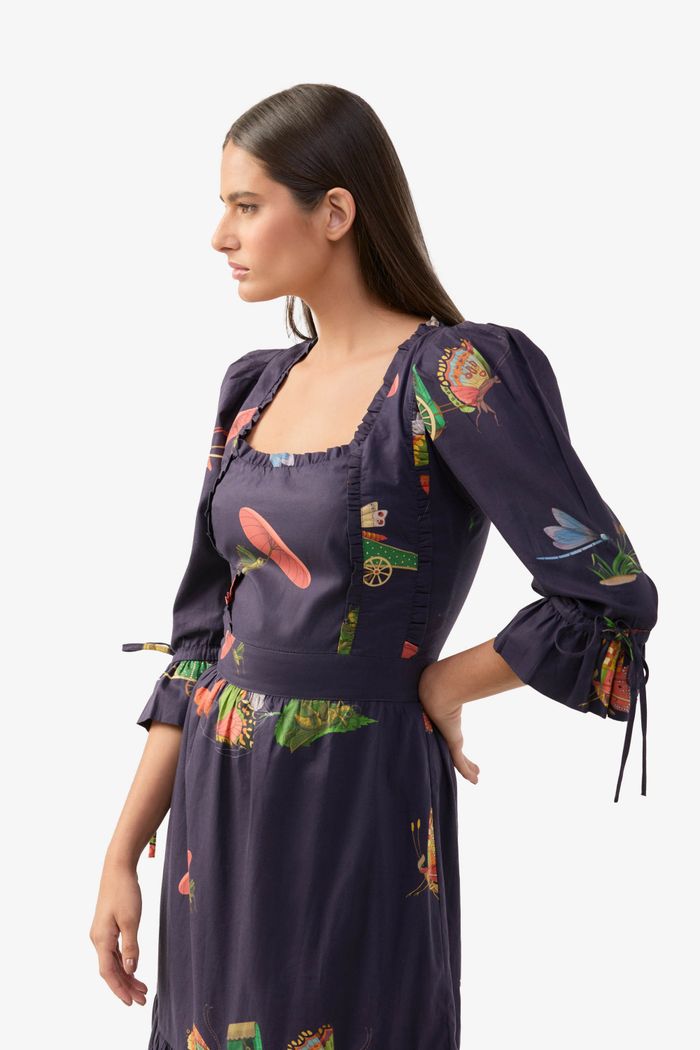 Vestido Petit Animaux Ebony