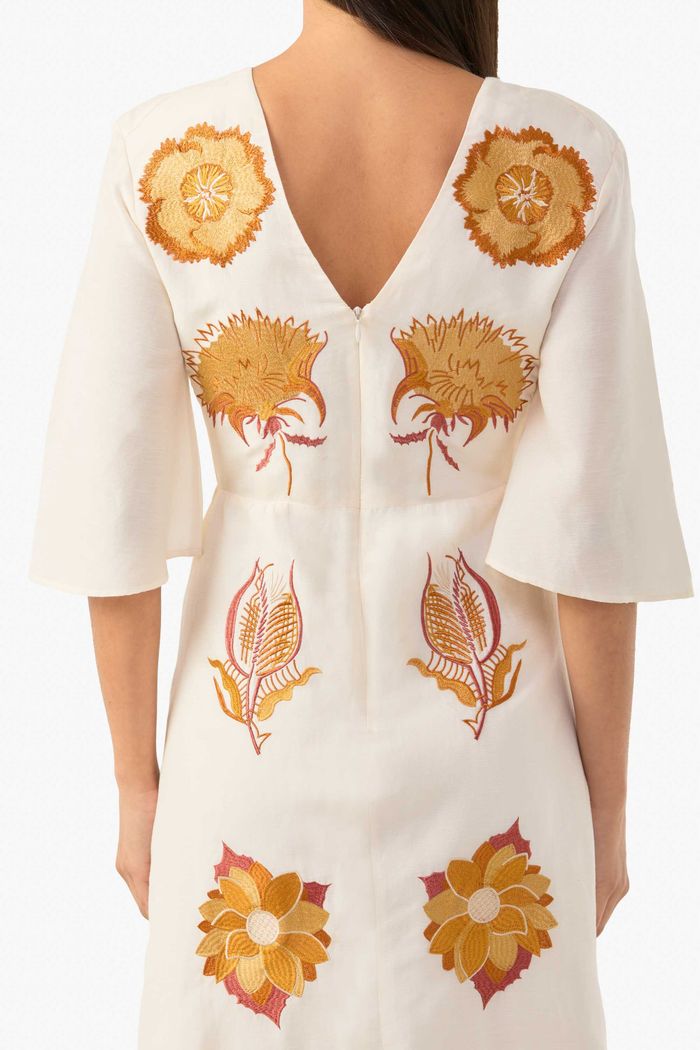Vestido Fleur Blanc