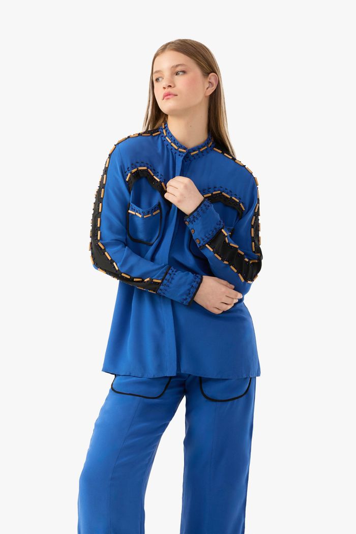 Blusa Astro Azul