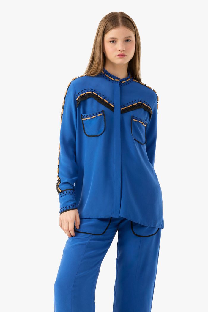 Blusa Astro Azul