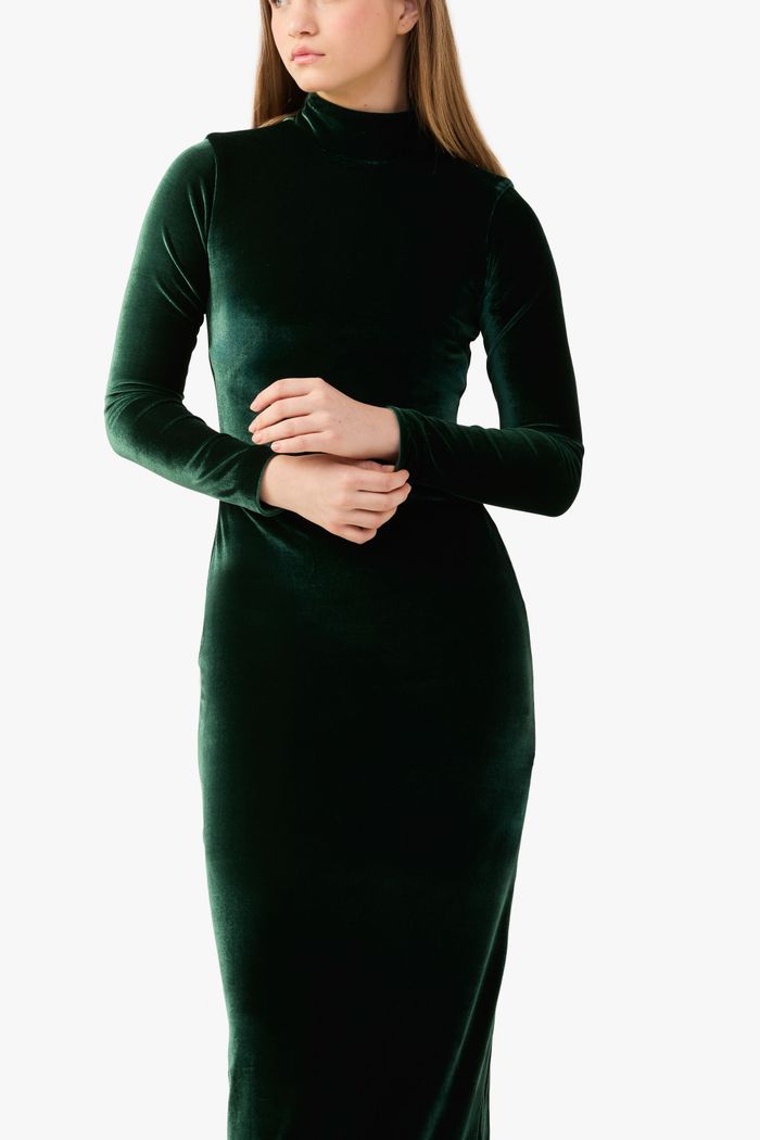 Vestido Velvet Verde