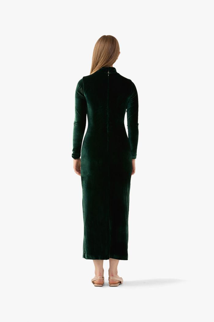 Vestido Velvet Verde