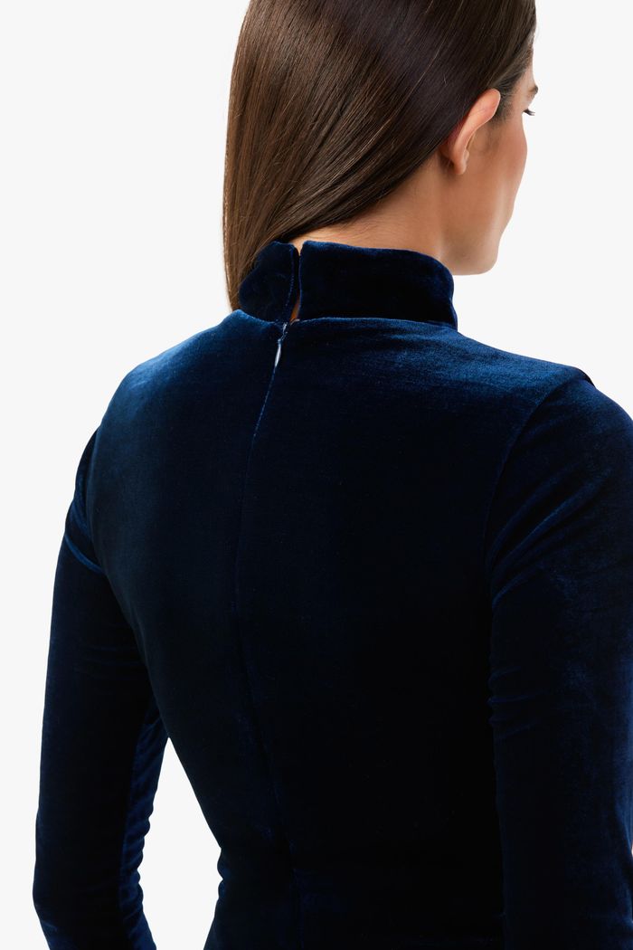 Vestido Velvet Azul