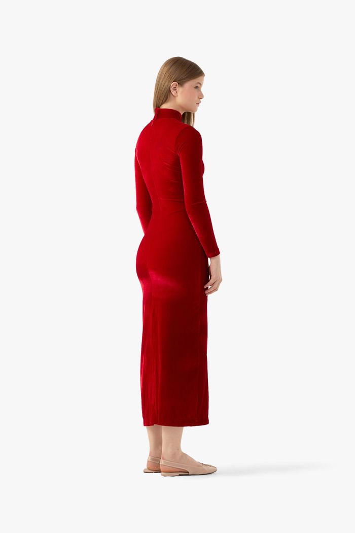 Vestido Velvet Vermelho