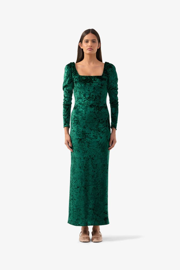 Vestido Velvet 2.0 Verde