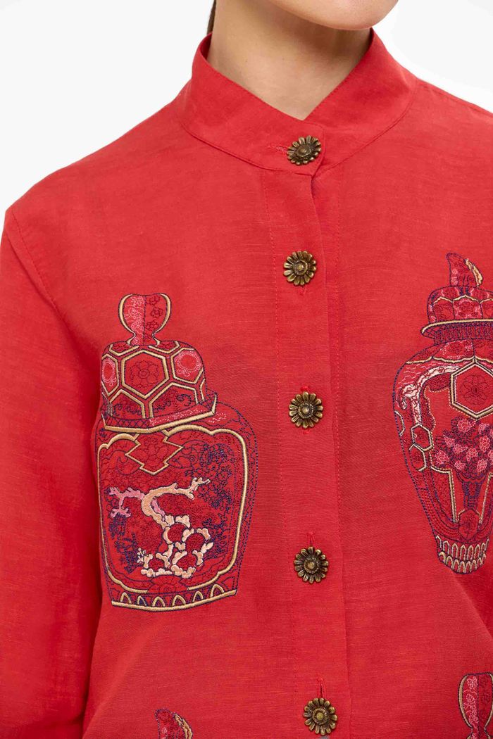Camisa Imari Aka