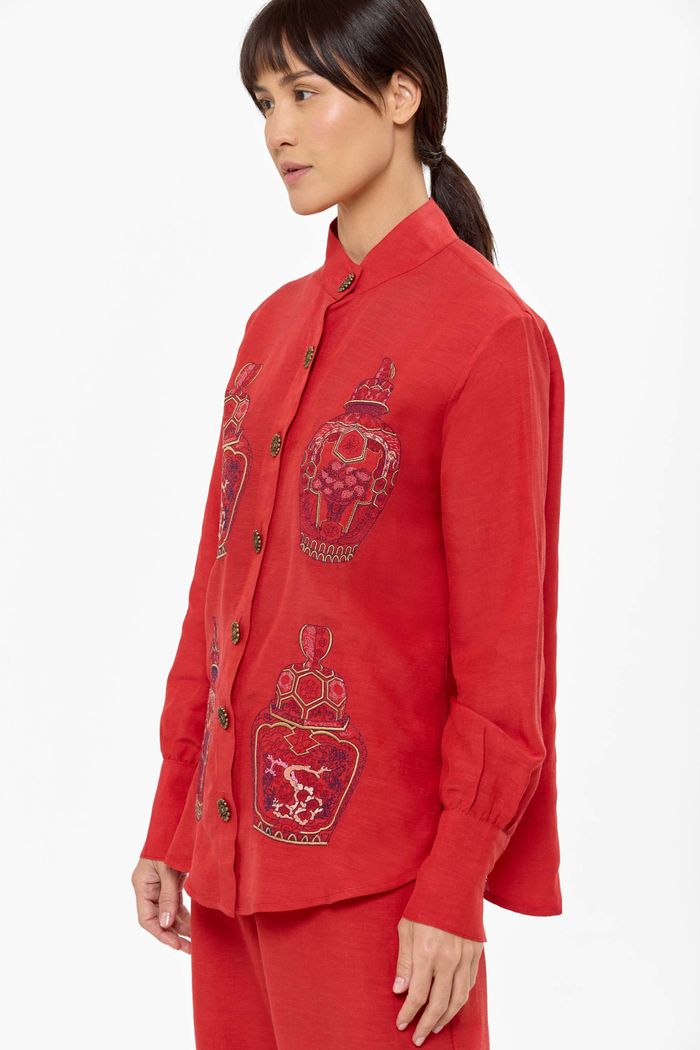 Camisa Imari Aka