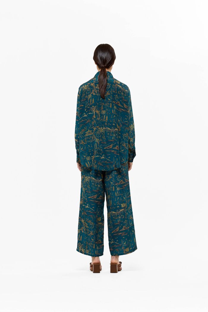 Calça Ukiyoe