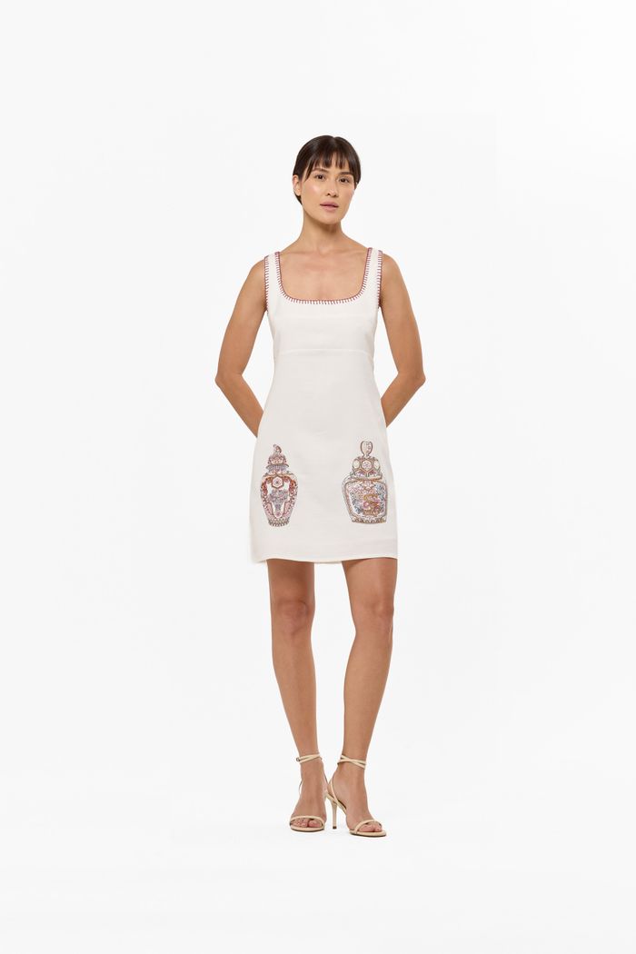 Minidress Imari Shiro