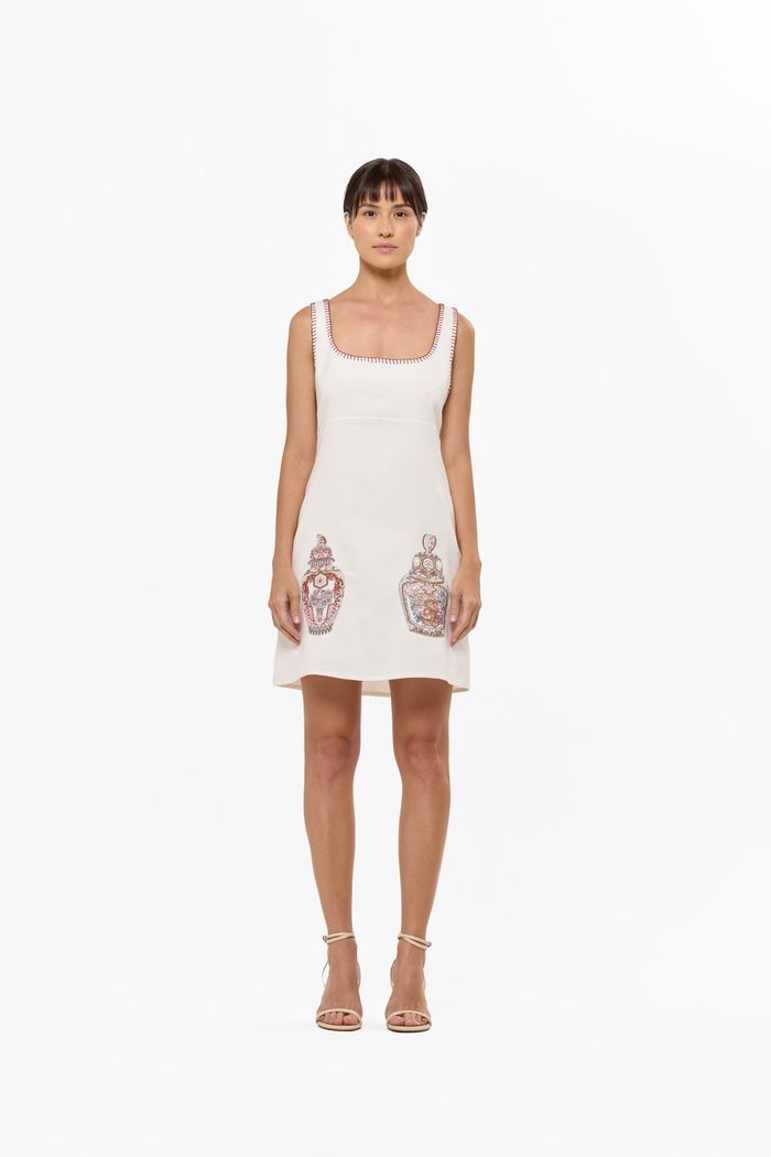 Minidress Imari Shiro
