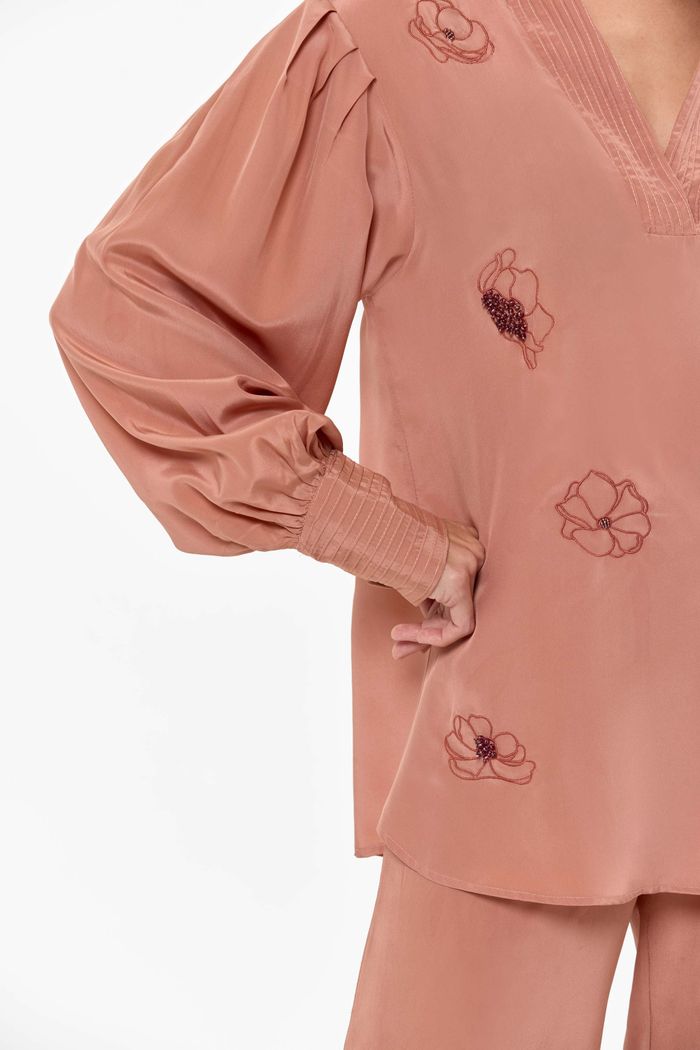 Blusa Anemone Rose