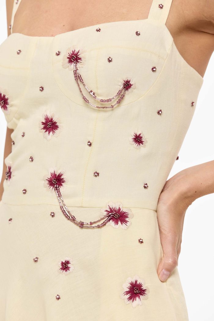 Vestido Anemone Ivory