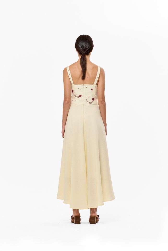 Vestido Anemone Ivory