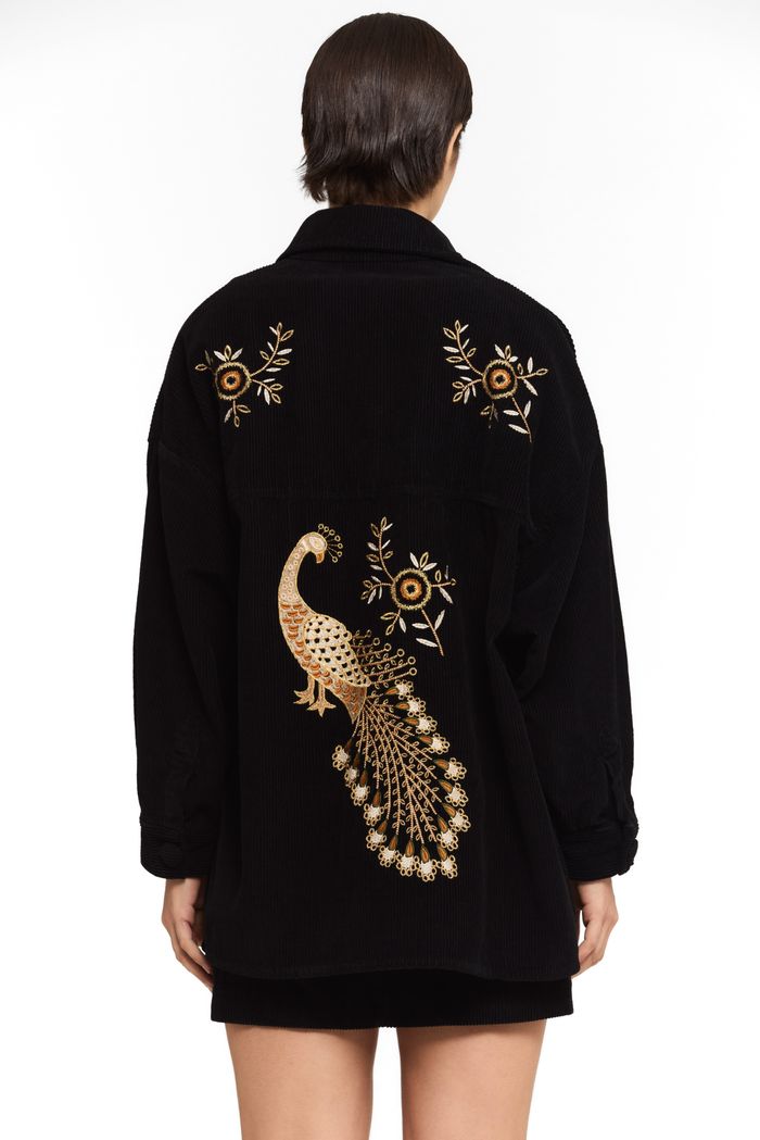Blusão Peacock Noir