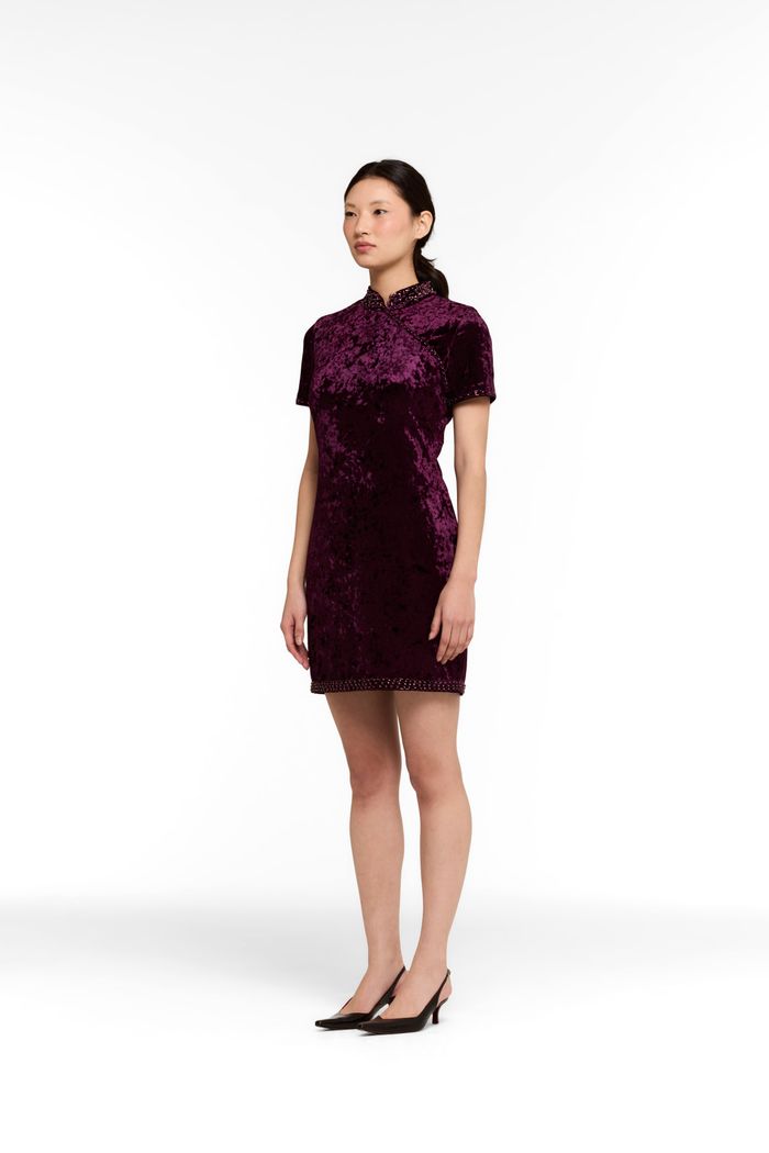 Minidress Púrpura