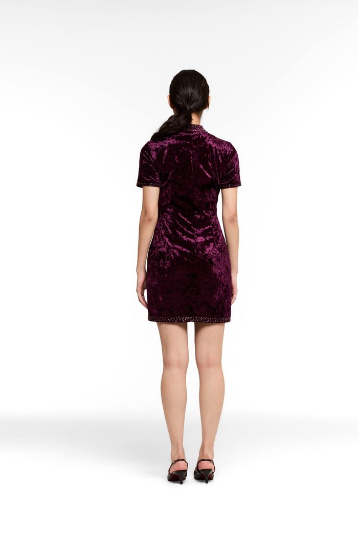 Minidress Púrpura