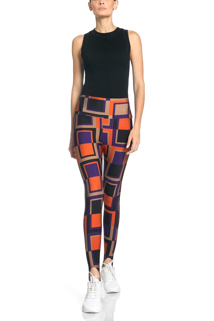 Imagem do produto Legging Lycra Fuseau Estampada Art Déco