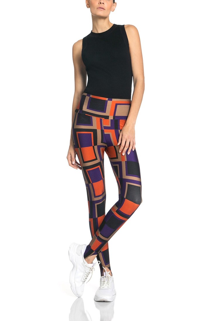 Imagem do produto Legging Lycra Fuseau Estampada Art Déco