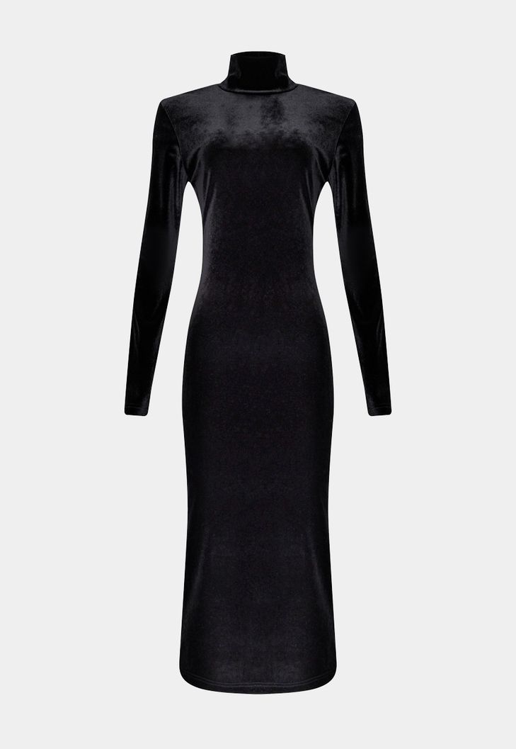 Imagem do produto NEW - Vestido Veludo Custom Preto