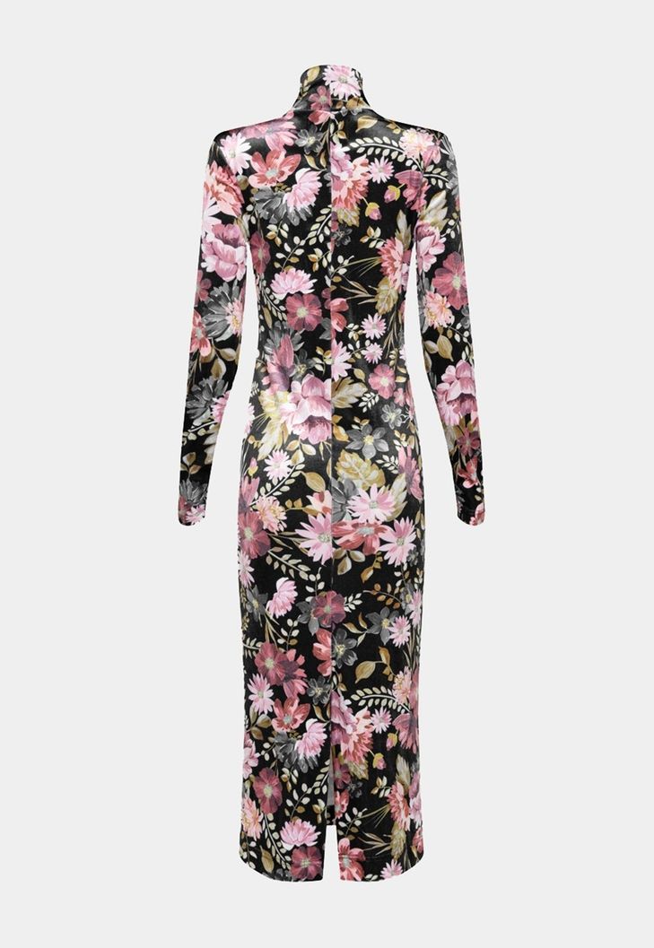 Imagem do produto NEW - Vestido Veludo Custom Estampado Anike 